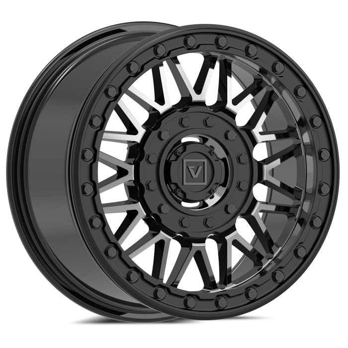 V08 BEADLOCK 15X7 +30MM 4X137/4X156 DARK TINT