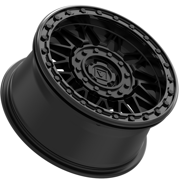 V08 BEADLOCK 15X7 +30MM 4X137/4X156 SATIN BLACK