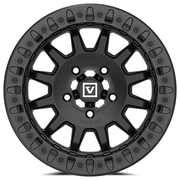 V09 BEADLOCK 15X10 +0 5X114.3 SATIN BLACK