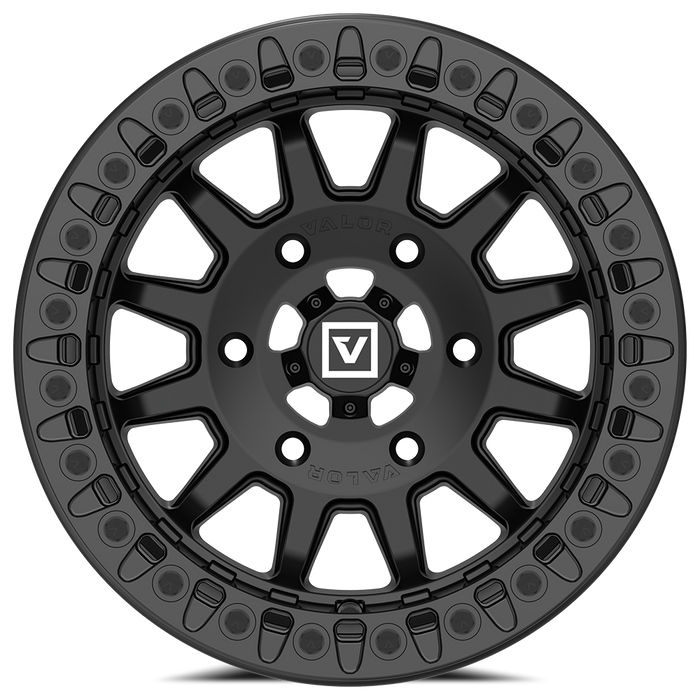 V09 BEADLOCK 15X10 +0 6X139.7 SATIN BLACK