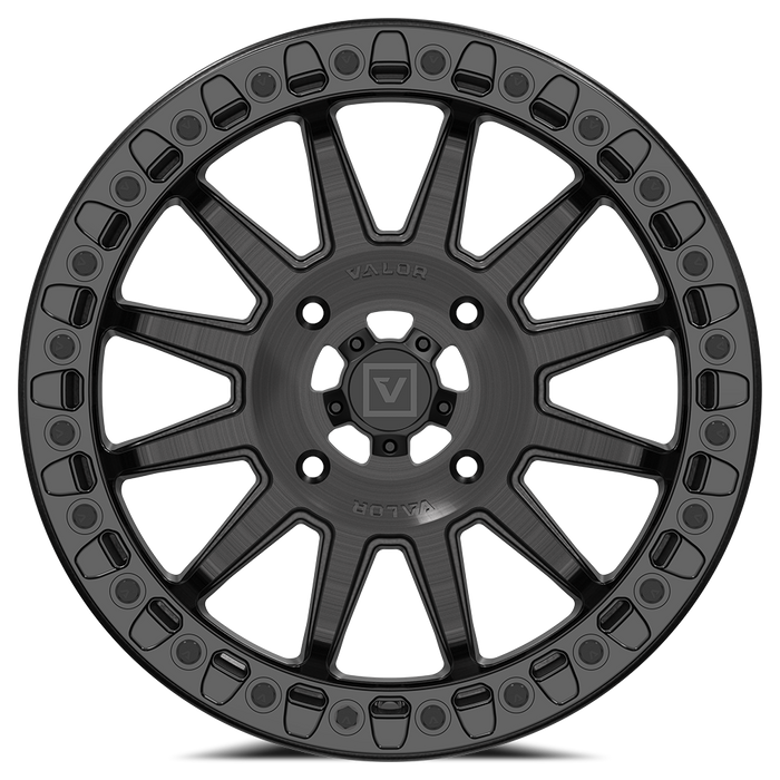 V09 BEADLOCK 17X8 +40 4X156 BRUSHED CHARCOAL