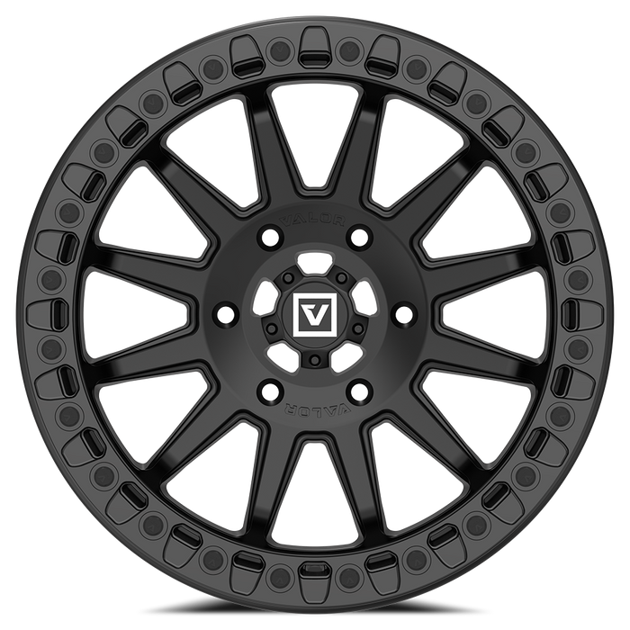 V09 BEADLOCK 17X8 +40 6X139.7 SATIN BLACK