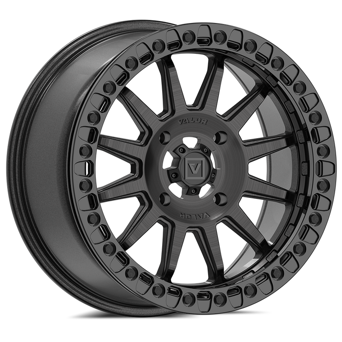V09 BEADLOCK 17X8 +40 4X156 BRUSHED CHARCOAL