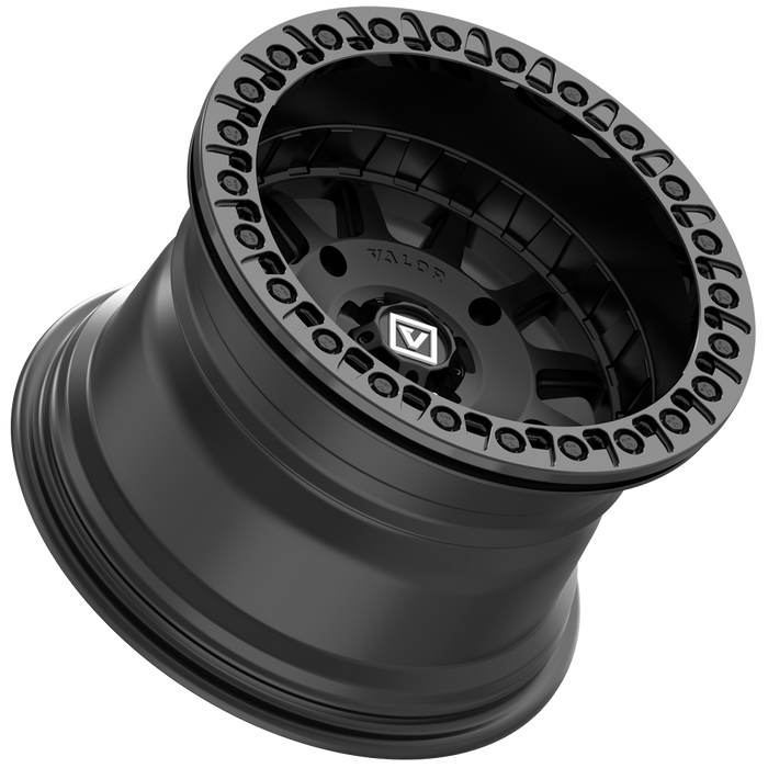 V09 BEADLOCK 15X10 +0 4X156 SATIN BLACK