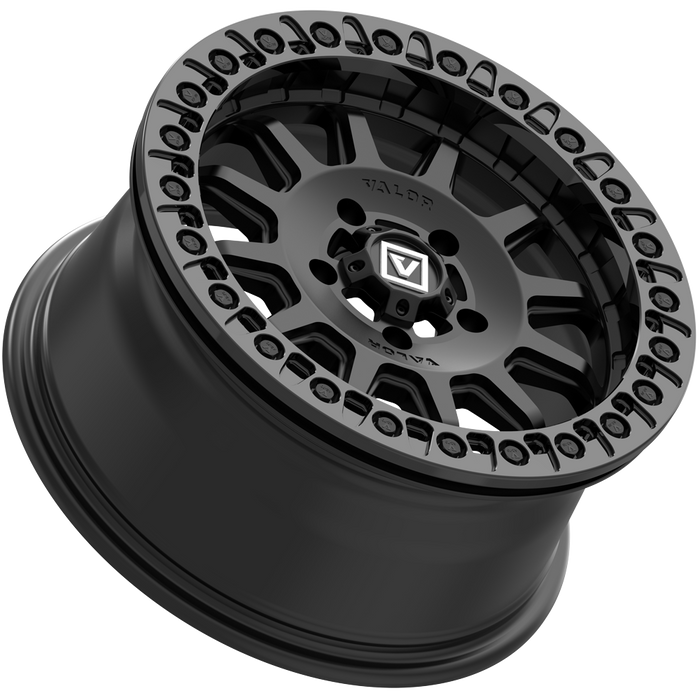 V09 BEADLOCK 15X7 +40 4X137 SATIN BLACK