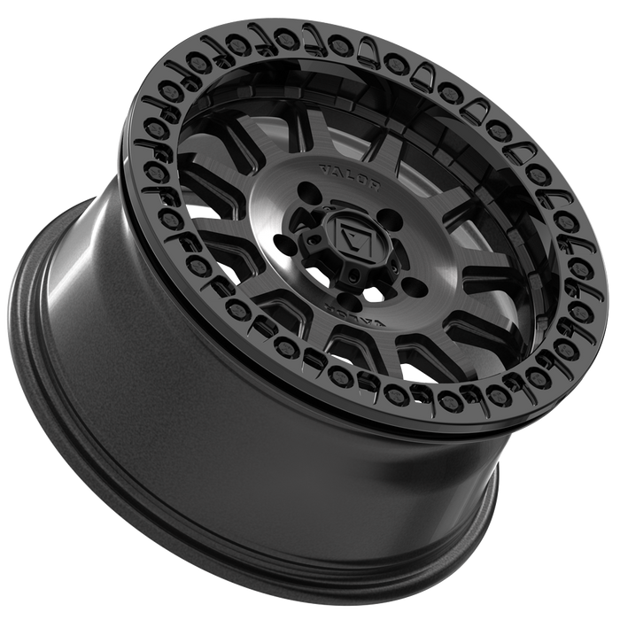 V09 BEADLOCK 15X7 +40 4X156 BRUSHED CHARCOAL