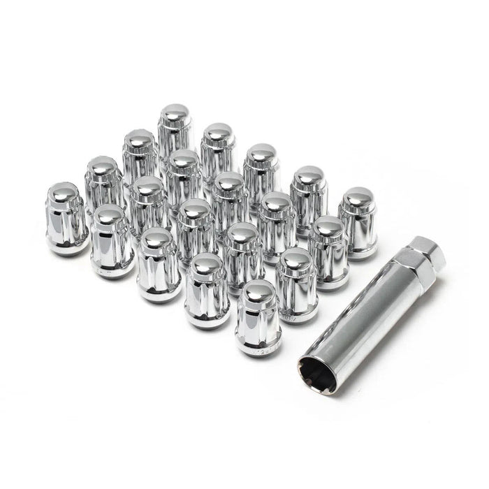 12X1.25 SPLINE 4/5 LUG KIT 1.38" CHROME