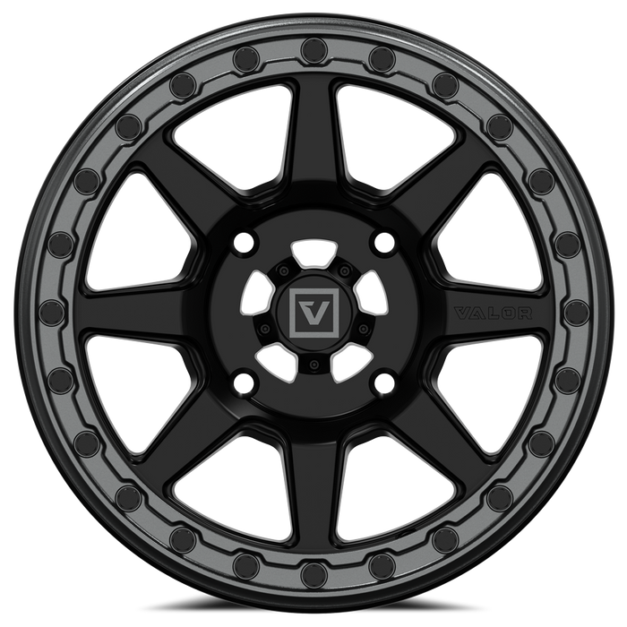 V13 BEADLOCK 15X7 +10MM 5X114.3 SATIN BLACK