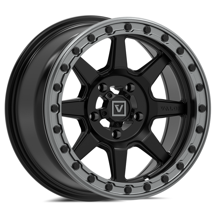 V13 BEADLOCK 15X7 +10MM 4X137 SATIN BLACK