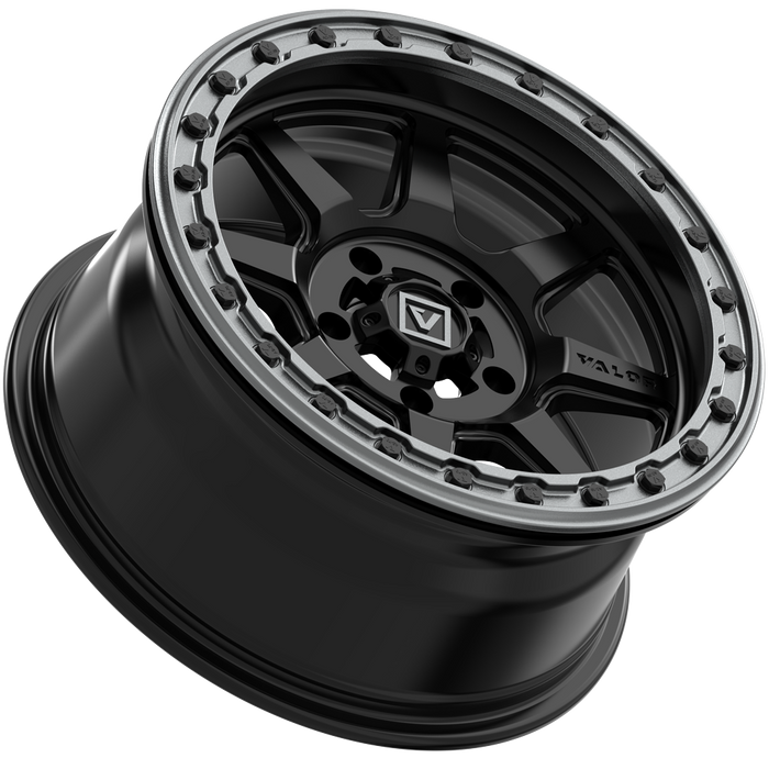 V13 BEADLOCK 15X7 +10MM 4X156 SATIN BLACK