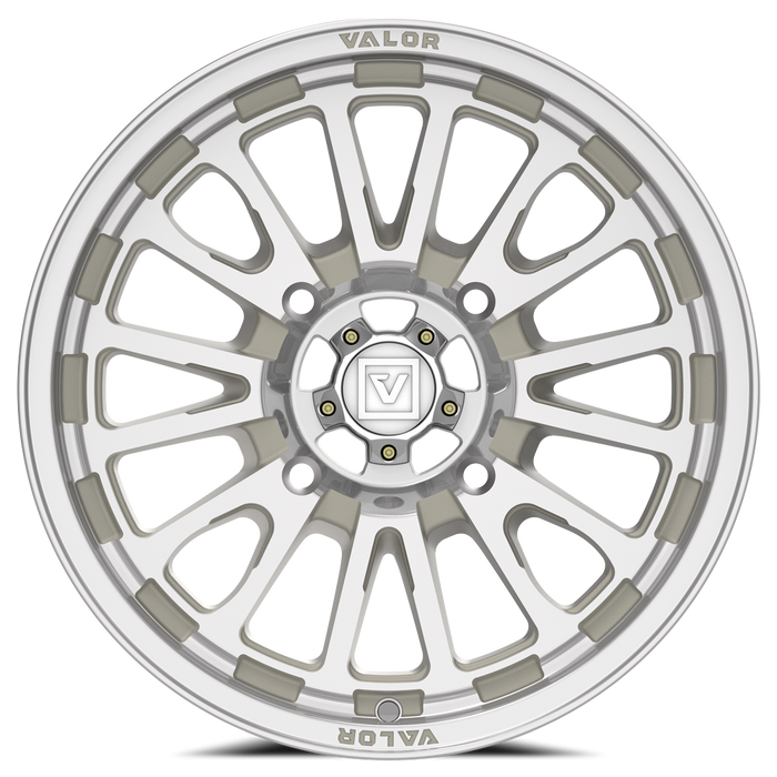 V14 15X7 +20MM 5X114.3 RAW MACHINED