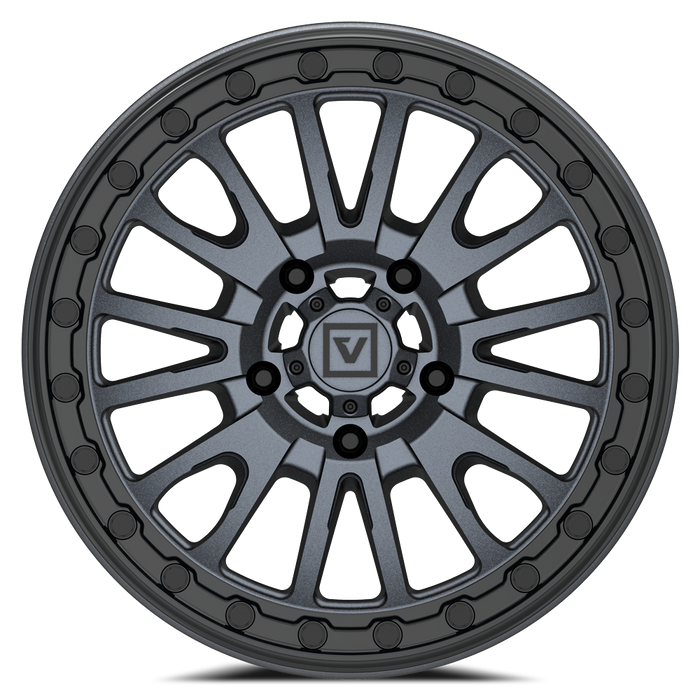 V16 BEADLOCK 15X8 -12MM 5X114.3 SATIN GUNMETAL