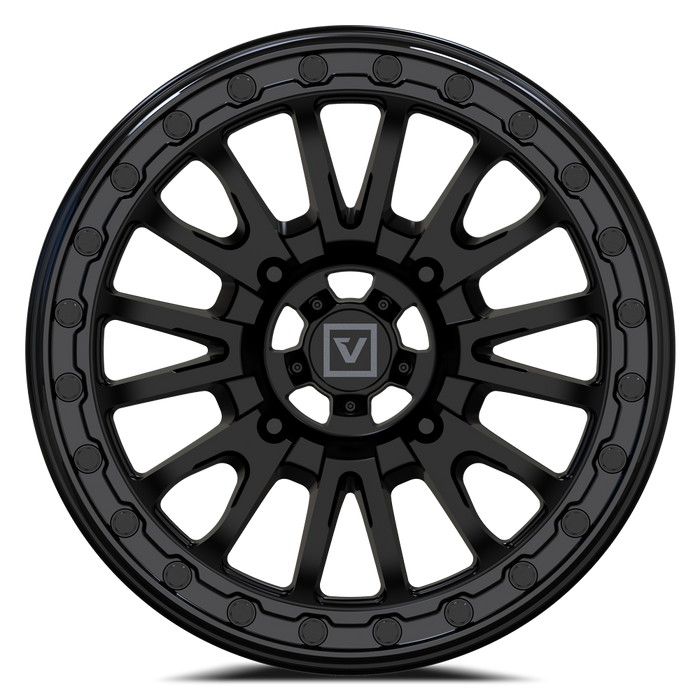 V16 BEADLOCK 15X7 +35MM 4X137 SATIN BLACK