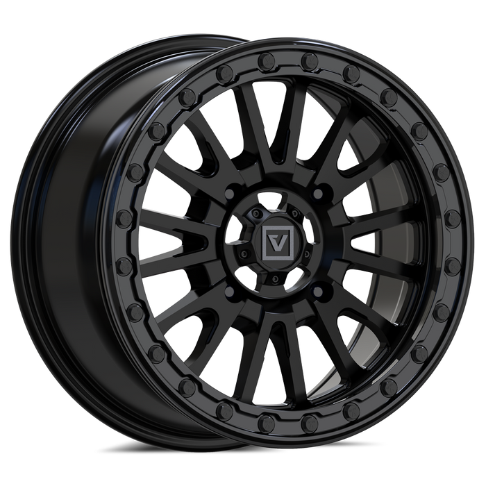 V16 BEADLOCK 15X7 +35MM 4X137 SATIN BLACK
