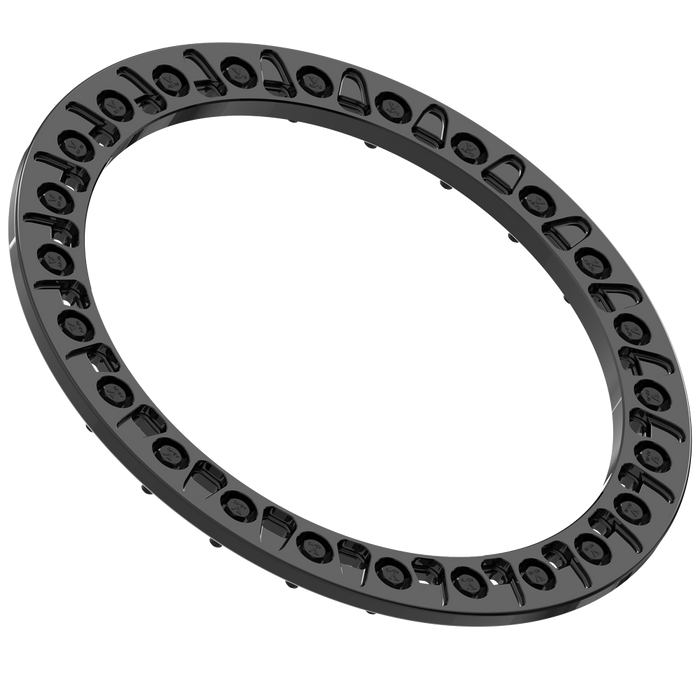 17" VBR30 BEADLOCK RING - GLOSS BLACK