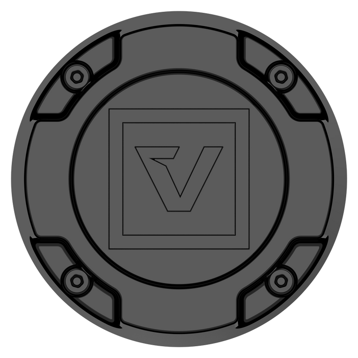 VCAP1 GLOSS BLACK GB LOGO - ABS