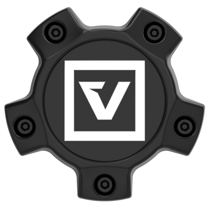 VCAP2 SATIN BLACK SW LOGO - BILLET