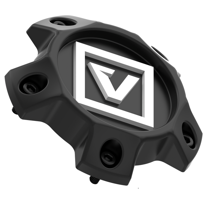 VCAP2 SATIN BLACK SW LOGO - BILLET