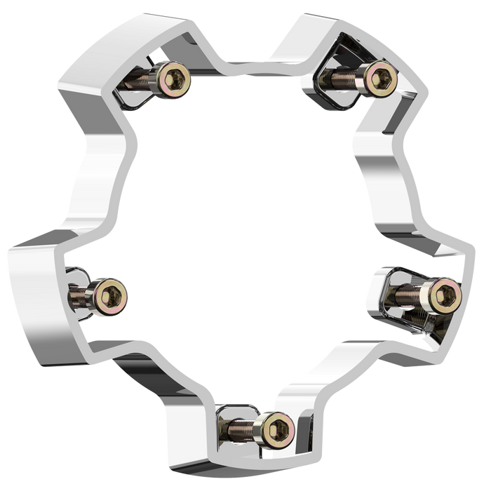 VCAP2 CAP RISER CHROME - ABS