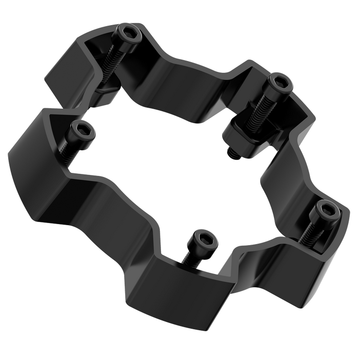 VCAP2 CAP RISER SATIN BLACK - ABS