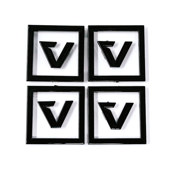 C1 CAP LOGO KIT - GLOSS BLACK