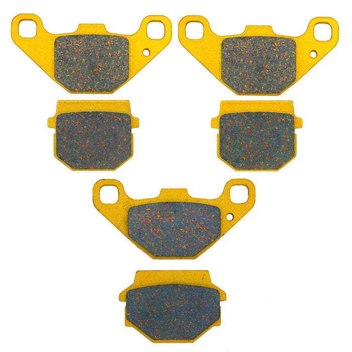 Yamaha YFM Grizzly 300 2012-2013 Ceramic Brake Pad Set