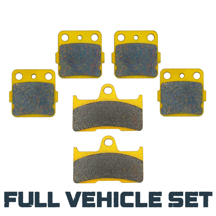 Yamaha Grizzly 660 2002-2008 Ceramic Brake Pad Set