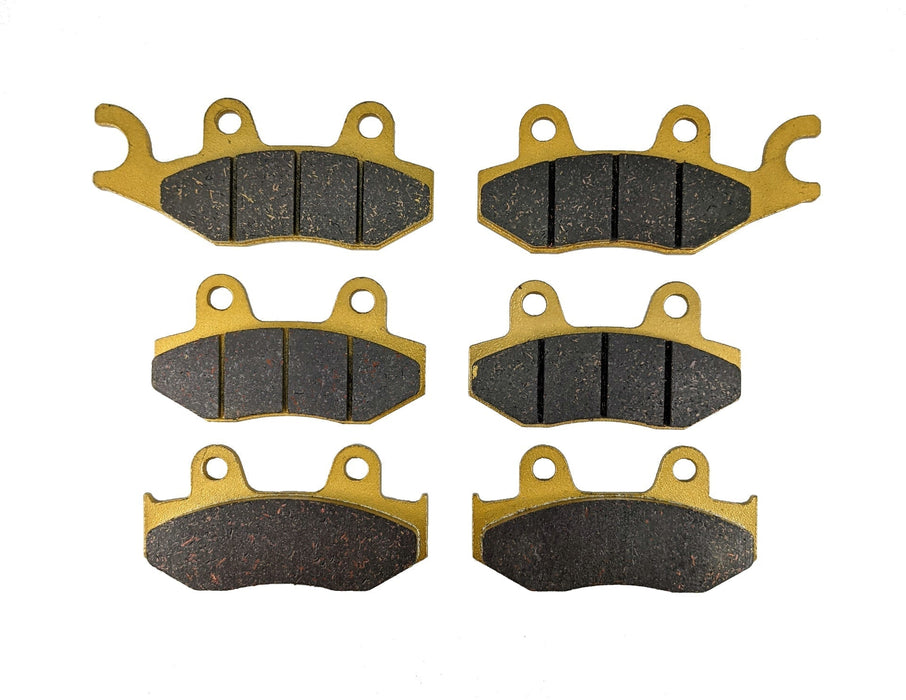 Yamaha YFZ 450R SE 2009-2026 and YFZ 450 2006-2011 & 2017 Ceramic Brake Pad Set