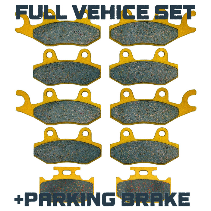Yamaha Rhino 700 2008-2013 Ceramic Brake Pad Set