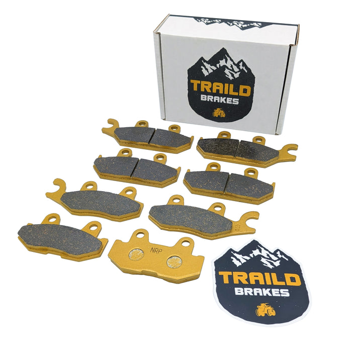 Yamaha Wolverine 700/850/1000 2016-2026 Ceramic Brake Pad Set