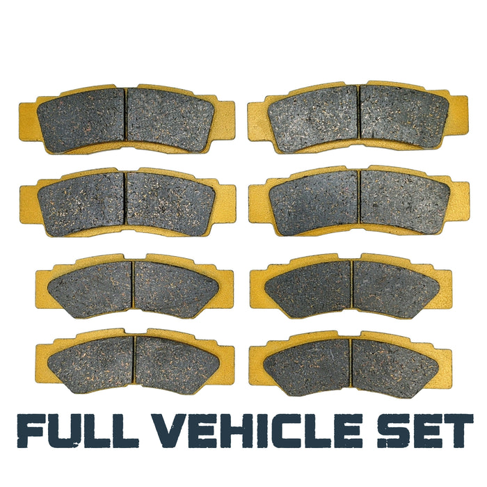 Yamaha Wolverine RMAX2/RMAX4 2021-2024 Ceramic Brake Pad Set
