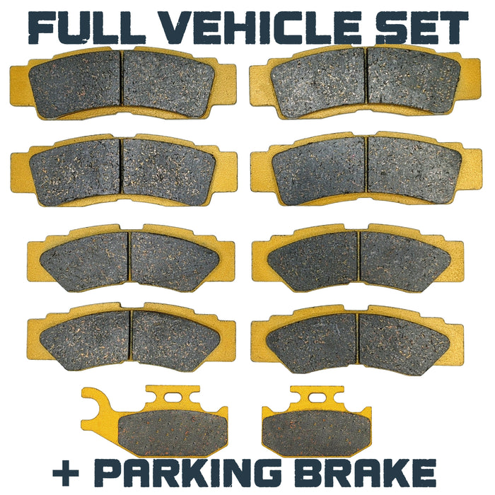 Yamaha Wolverine RMAX2/RMAX4 2021-2024 Ceramic Brake Pad Set