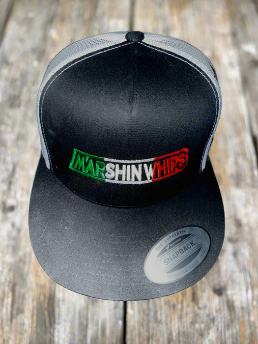 Marshin Whips Limited-Edition Tricolor Snapback Hat | Mexican Pride