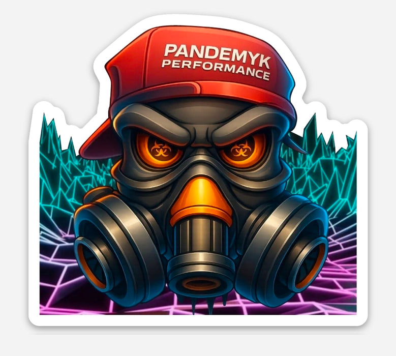 Pandemyk Gask Mask Tuner Decal 3"x3"