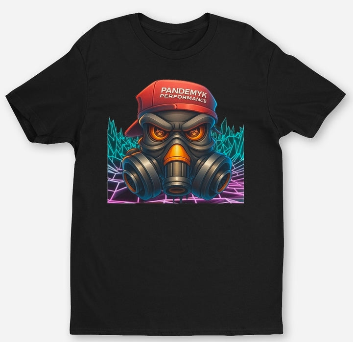 Pandemyk Gas Mask T-Shirt Black