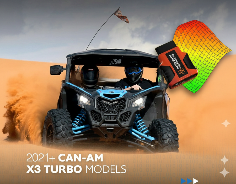 Pandemyk Performance Stage 3 ECM Tuning for 2021+ Maverick X3 Turbo RR (all models) w/ HP Tuners