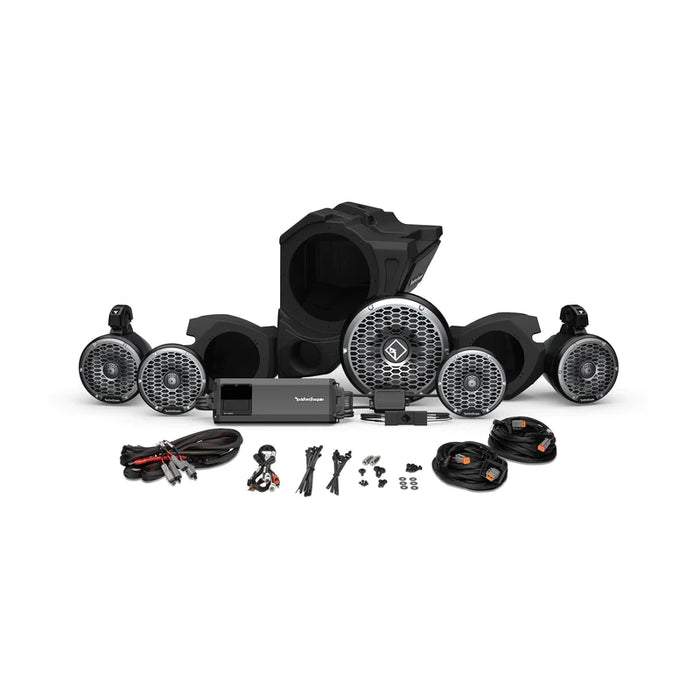 Rockford Fosgate 2014+ RZR-RC Audio Kit Color Optix Gen3 (Stage 5)