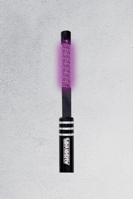 Mini Moe White Edition LED Whips | Compact High-Output Safety Whips | Pair