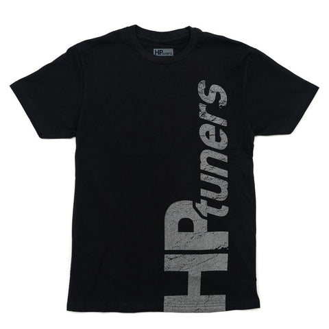 HP Tuners T-Shirt Vertical – Black with Metallic Logo